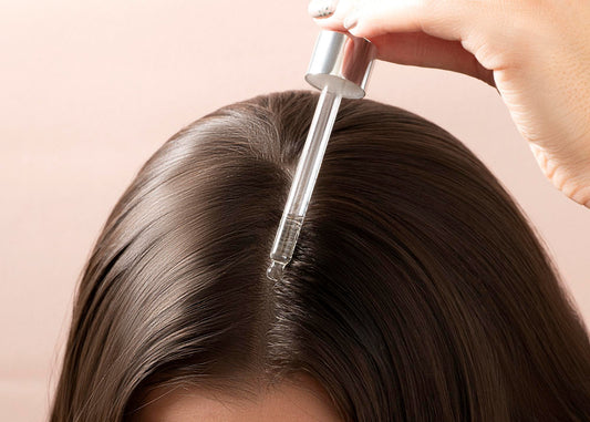 hair serum dropper